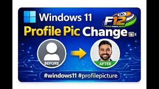 Windows 11 Me Profile Picture Kaise Change Kare | Easy Method #techhindi #windows #operatingsystem #