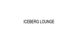 Daddy Couture - ICEBERG LOUNGE