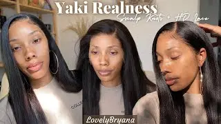 BLOWOUT! | Realistic Thick Yaki HD Full Lace Front Wig | IDN Hair x LovelyBryana
