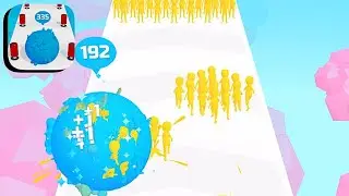 Roll Crowd ​- All Levels Gameplay Android,ios (Part 47)