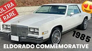 Ultra Rare Original 1985 Cadillac Eldorado Commemorative Edition.  Lots of cool history here!!