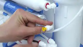 Подключение фильтра обратного осмоса Ecosoft P'URE AquaCalcium MO675MACPUREEXP