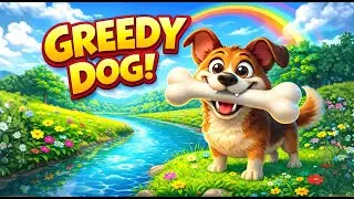 The Greedy Dog Story | Moral Story for Kids