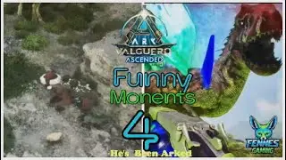 Ark ascended Funny Monents 4 🎵🎵 He's Been Arked 🎵🎵