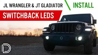 Как установить светодиодные указатели поворота на Jeep JL Wrangler 18+ и JT Gladiator 20+ | Diode...