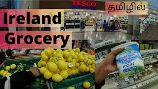 Come Grocery Shopping With Me In Ireland! | ஐயர்லாந்தின் சூப்பர்மார்கெட் Tamil Vlogs Indian Grocery