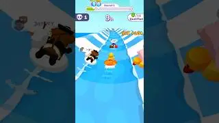 How to win in aquapark io ?😎🌊 #aquaparkio aqua park game aqua park io #shorts #viral #gameplay