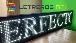 Letrero Programable Doble Vista