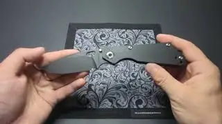 Strider SnG Stealth DLC EDC Knife Review ASMR 