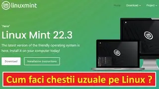 Linux Mint live de pe stick modificare text PDF - alternativa la Windows