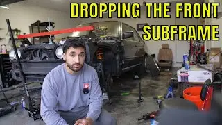 Removing the Old Rusted Front Subframe & Upgrading Parts on My BMW E30 | DIY Project