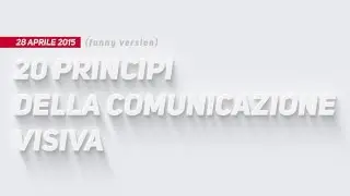20 principi della comunicazione visiva (free webinar)