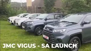JMC SA Launch- Lawrie drives the Vigus Pro 4x2 and 4x4