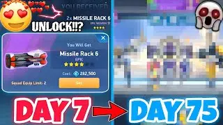 DAY 7 To DAY 75 😍🔥 | Missile Rack 6 Unlock | Mech Arena F2P - Mech Arena