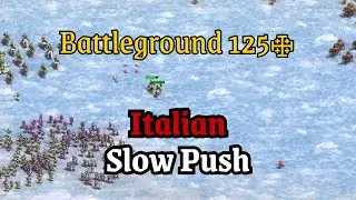 Battleground 1250: 4v4 Crusaders vs Mamluks - Italian Slow Push