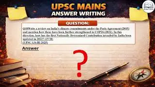 UPSC Mains Answer Writing Practice GS-III Q.18