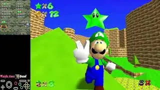 Luigi and the Forest Ruins Rebooted: Green Comet (Savestateless)