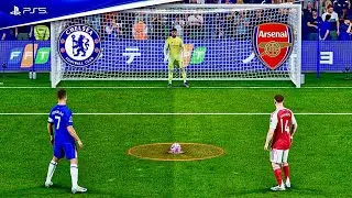 RONALDO, YAMAL, PALMER, HAALAND, SALAH, VINI JR l ARSENAL vs CHELSEA l FC 26 PENALTY SHOOTOUT - PS5