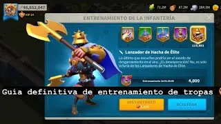Gu&iacute;a definitiva de entrenamiento de tropas RiseOfKingdoms