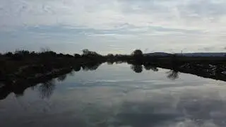 4K Drone 2 Star Severn Bore Minsterworth 02.04.22 Gloucestershire