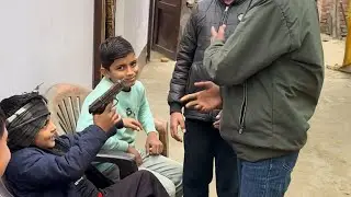चंगू के खेत की मेड़ मग्गू ने काटी प्रधान जी ने मारी गोली #viralvideo #funny #trending #youtubeshorts