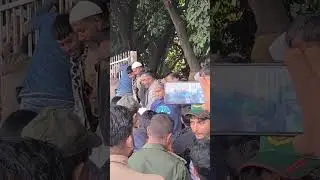 এক ঐতিহাসিক জানাজার নামাজ ইতিহাসের পাতায় লেখা থাকবে আমাদের নেত্রীর নাম।