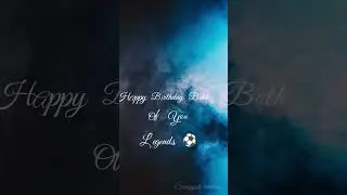 February  5 two legends birthday status ⚽⚽