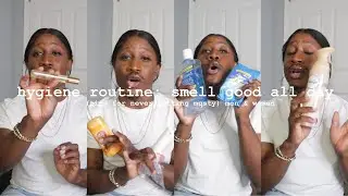 how to | hygiene routine haul: smell good all day (never musty actions) men & women | crisean