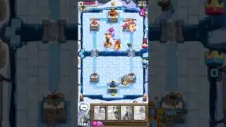 Clash Royale, Sparky Ice Wizard Deck!!