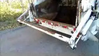 Sold! Crane Carrier Company Low Entry Garbage Truck w/ McClain bidadoo.com