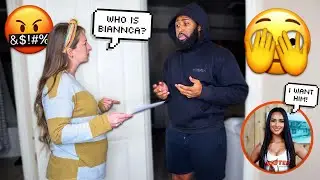Coming Home With ANOTHER GIRL'S PHONE NUMBER... *SHE SNAPPED*