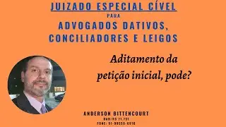 Aditamento da peti&ccedil;&atilde;o inicial