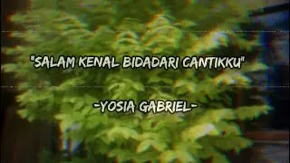 Bidadari Cantikku (Official Lyric Video) - Yosia Gabriel