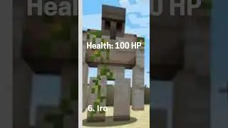 Top 10 Ever Best Strongest Mobs 💪🔥👾 | Minecraft Edition #minecraft  #mobs #gaming