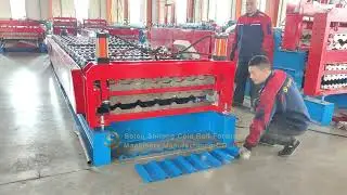 1000-1000 Columbia double layer roll forming machine