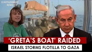 Israel Navy Boards Gaza Flotilla With Greta Aboard, Hamas Links Claimed | Bibi | Ashdod | Palestine
