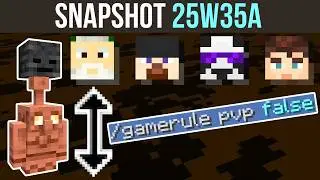 Server API, Game Rules & Cursors | Snapshot 25W35A