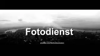 Как произносится Fotodienst на немецком языке?
