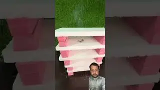 kinetic sand crushing challenge, satisfying video