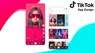 Tiktok App Redesign - UX/UI Design Challenge