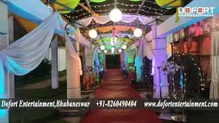 Marriage Reception Event at The Great Escape - Best Wedding Planner and Decorator in Bhubaneswar