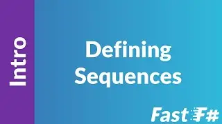 Fast F#: Intro to Defining Sequences
