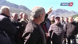 Ndotja nga impianti i prodhimit të asfaltit, protestë në Zall Dajt, banorët:Fabrika duhet të mbyllet