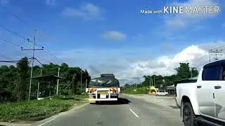 apin2- pekan keningau jalan paling lurus dan terpanjang di sabah#(MANSAU+pusing2 di pekan keningau)