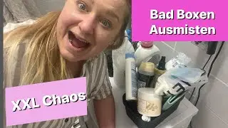 Badezimmer Box sortieren - aus Chaos wird praktisch