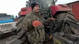 Як під'єднати Борону штригельну «Volta 6800-LS» + Case puma 225 cvx✅🌾