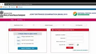 Jee main 2019|How to do registration|NTA|Harshit Jain