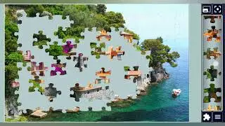 Seaside villas near portofino in Italy🧩//jigsaw puzzles craft🧩🧩//Amazing puzzles Art🧩//puzzlesArt🧩//