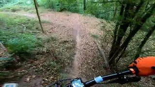 Popping Shaun's Ross Cherry Pt1 #whytebikes #pals #offpiste #herefordshire