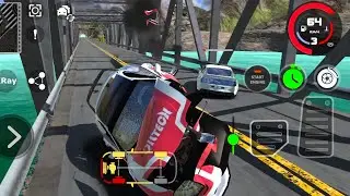 😱 UNBELIEVABLE Supercar Crash Test! | Realistic Car Damage Gameplay (Android) #CarCrash #CrashTest 